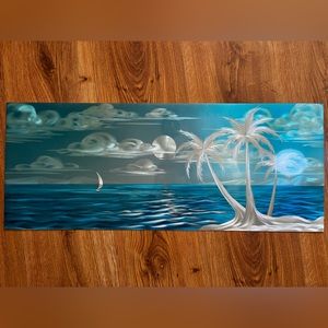 Aluminum Ocean Wall Decor